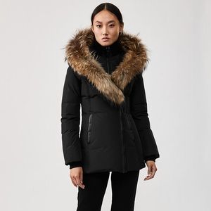 Mackage Adali Down Jacket with Fur Trim